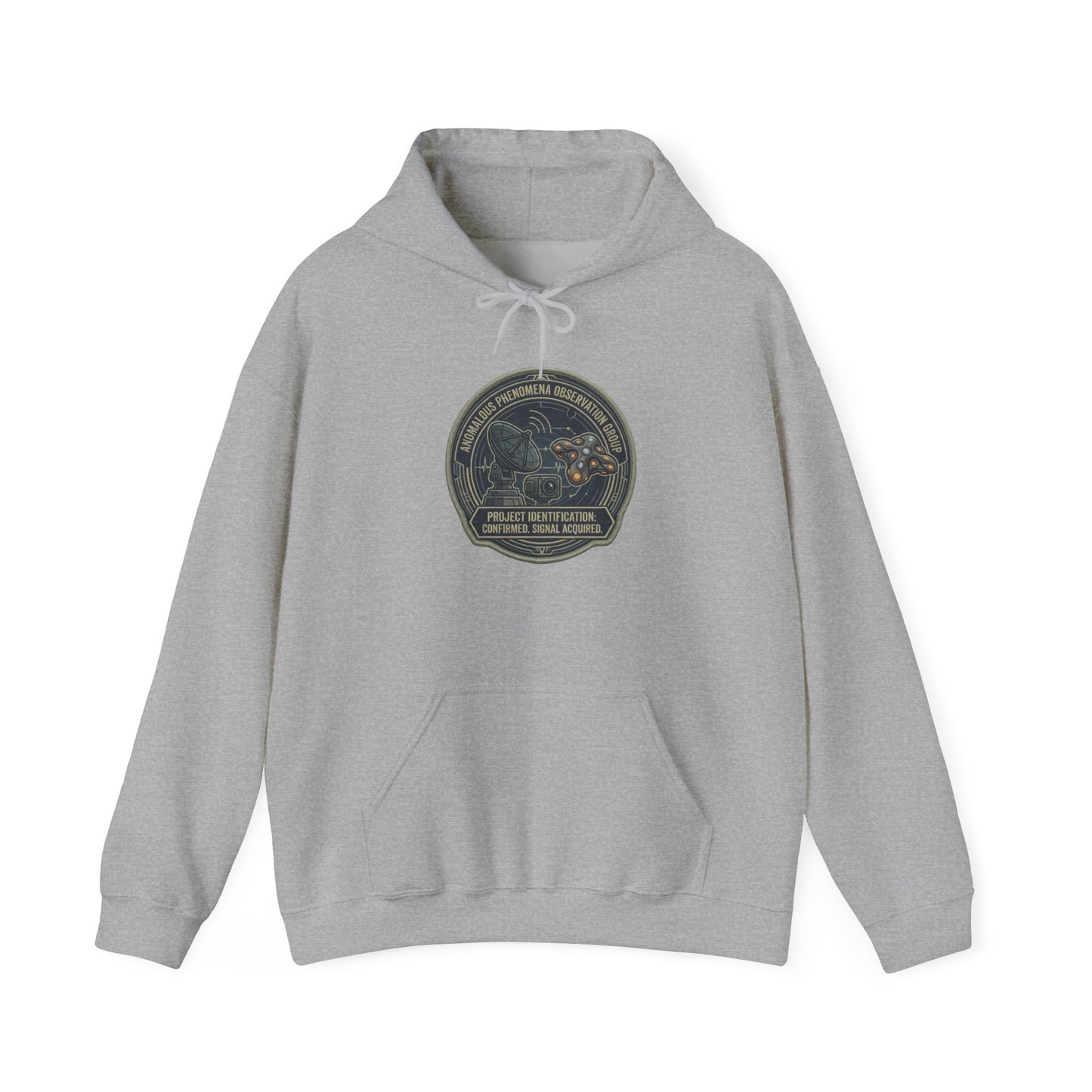 Project Tracking Array: Classified UAP Schematic Heavyweight Hoodie