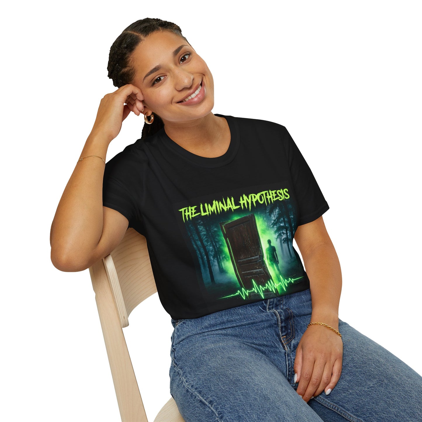 The Liminal Hypothesis: Unexplained Phenomena Graphic T-Shirt