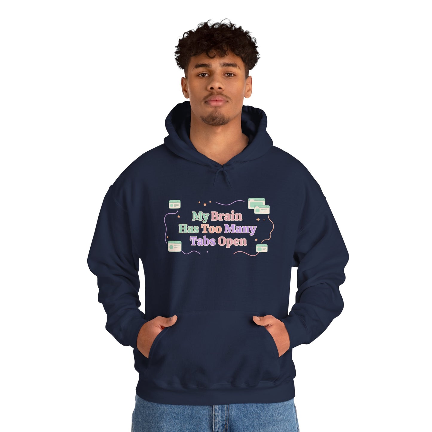ADHD Hyperfixation Mode | Retro "Locked In" Aesthetic Hoodie
