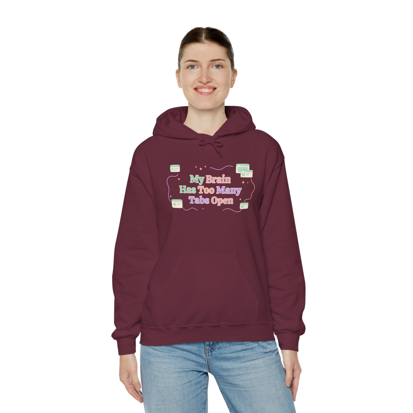 ADHD Hyperfixation Mode | Retro "Locked In" Aesthetic Hoodie