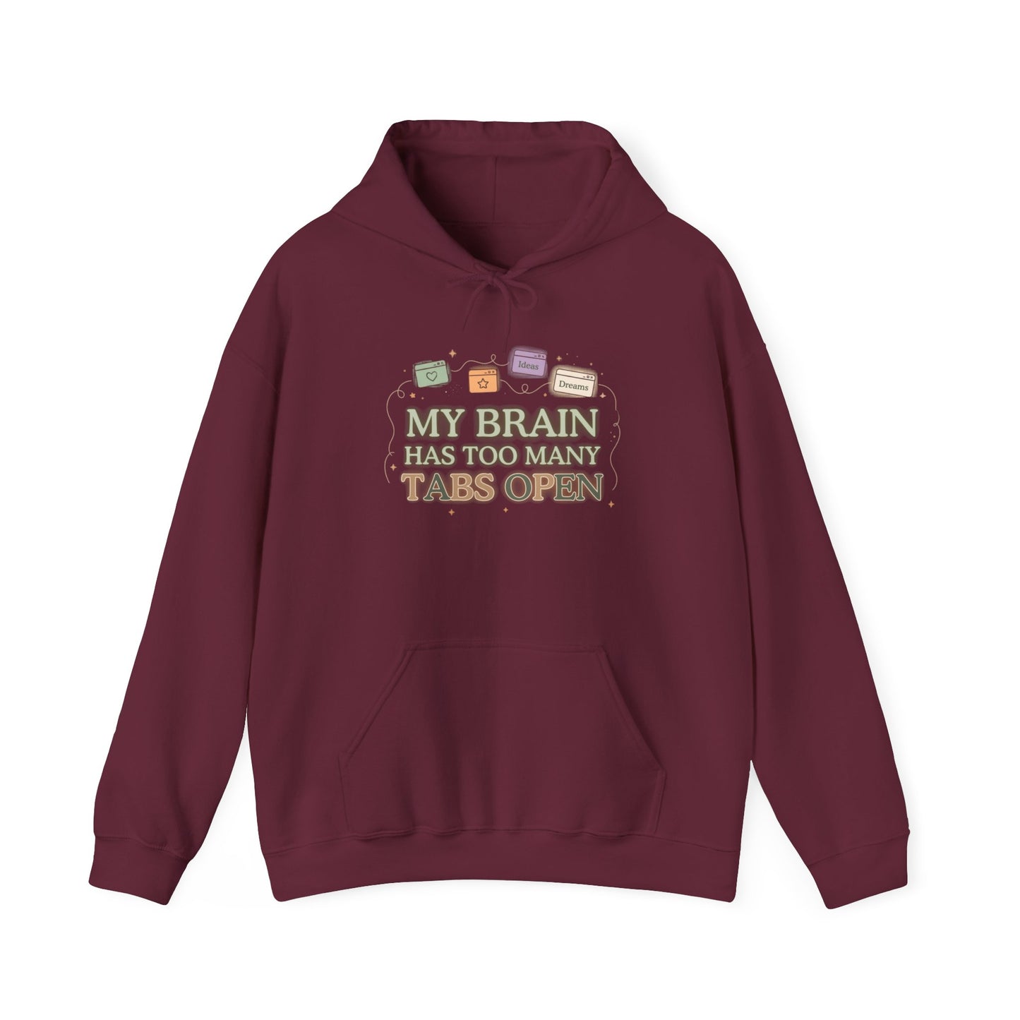 ADHD Hyper-fixation Mode | Retro Aesthetic  Hoodie