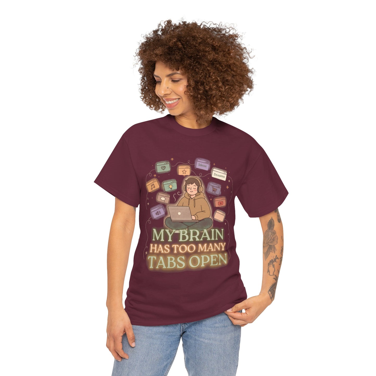 ADHD Night Mode | Neon "2AM Hyperfixation" Aesthetic Tee