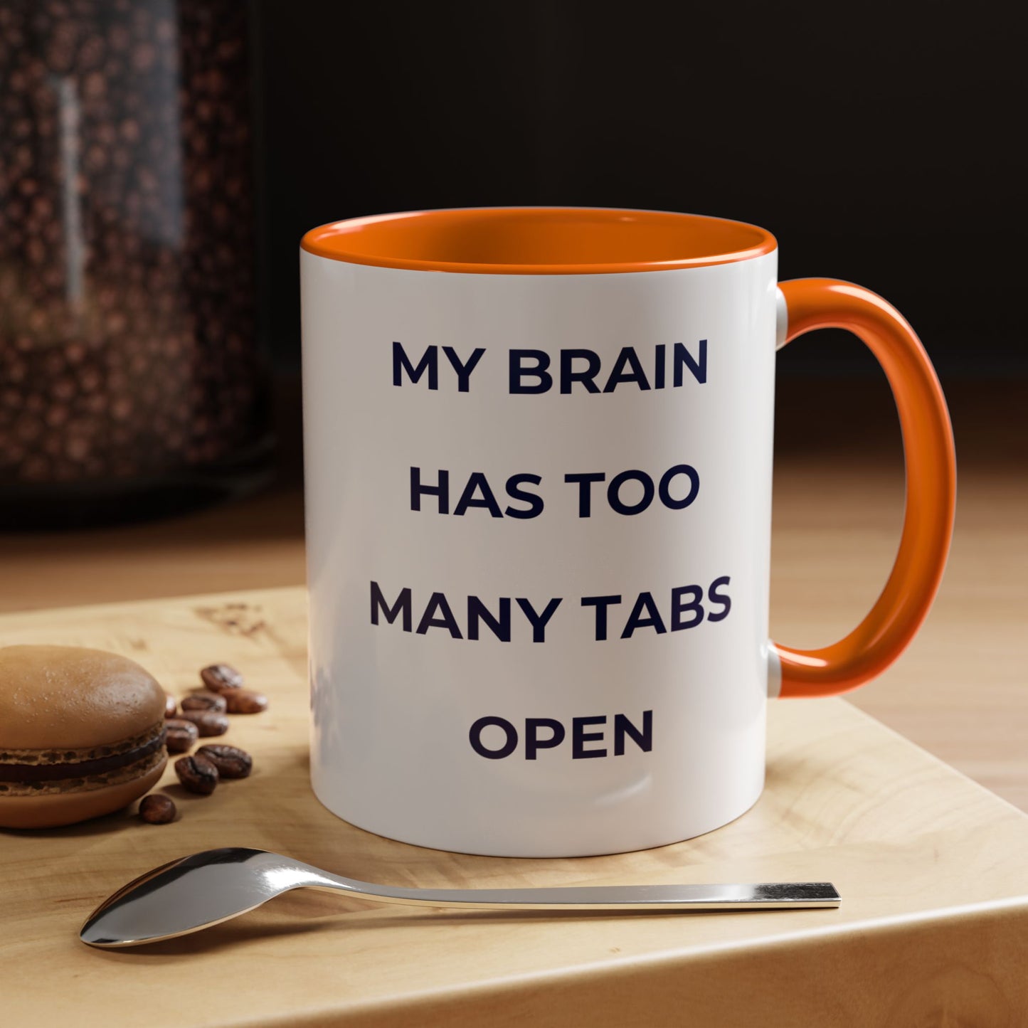 My Brain Has Too Many Tabs Open Mug | Funny ADHD Gift | Lofi Office Coffee Cup (11oz)