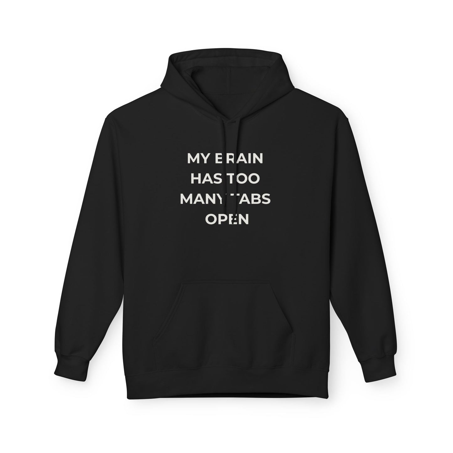 My Brain Has Too Many Tabs Open Hoodie | Funny ADHD Gift | Cozy Lofi Pullover