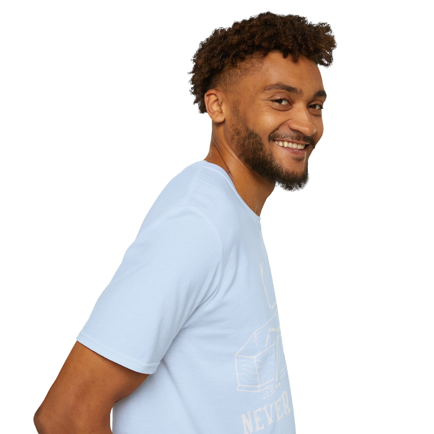 Never Better Skeleton Coffin T‑Shirt – Dark Humor Goth Tee for the Delightfully Dead Inside