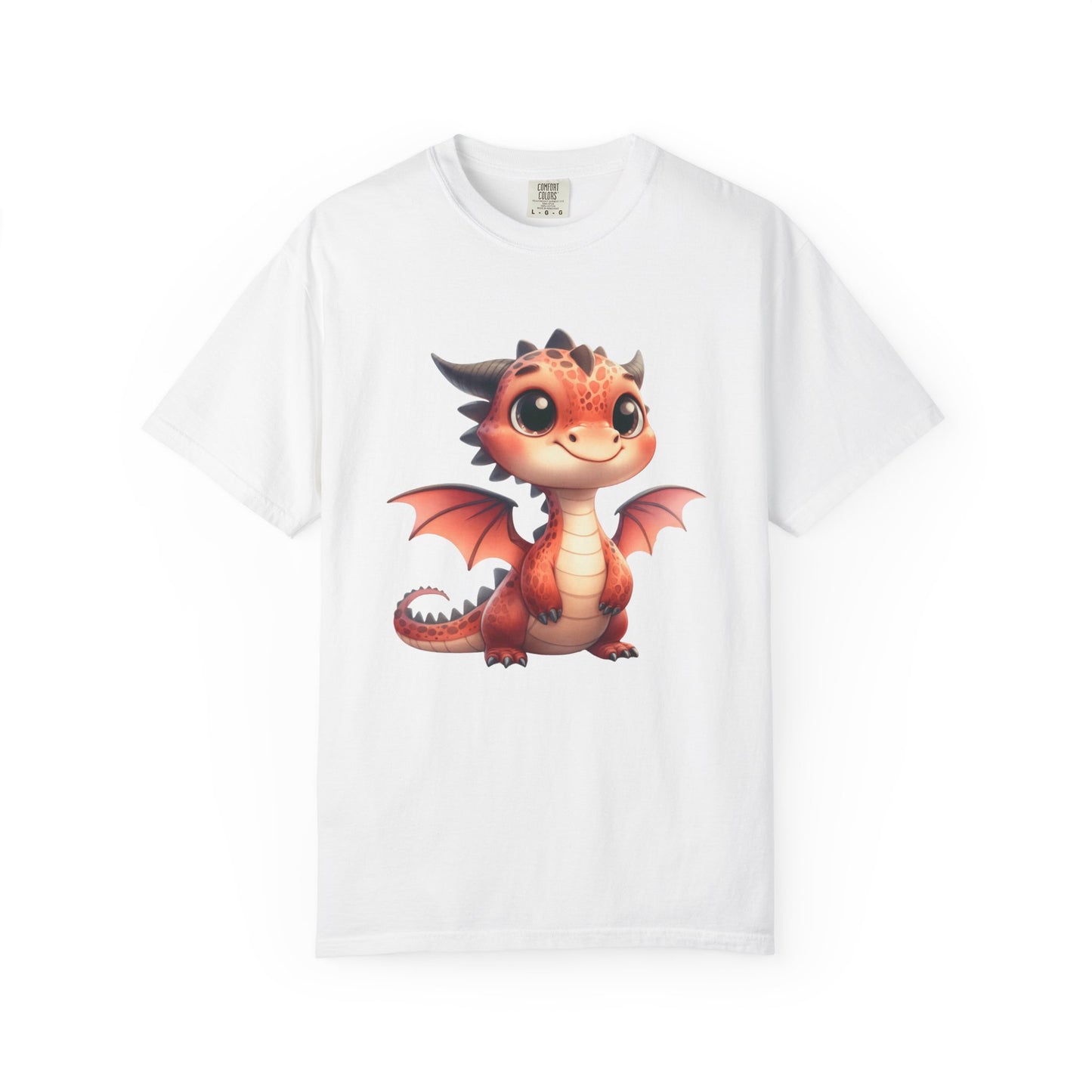 Adorable Dragon Whelp Tee - Soft Cotton T-Shirt with Fantasy Creature tee