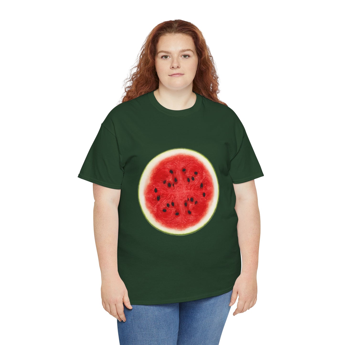 Watermelon Slice Graphic T-Shirt | Funny "One in a Melon" Tee | Easy Lazy Halloween Costume | Unisex Summer Top
