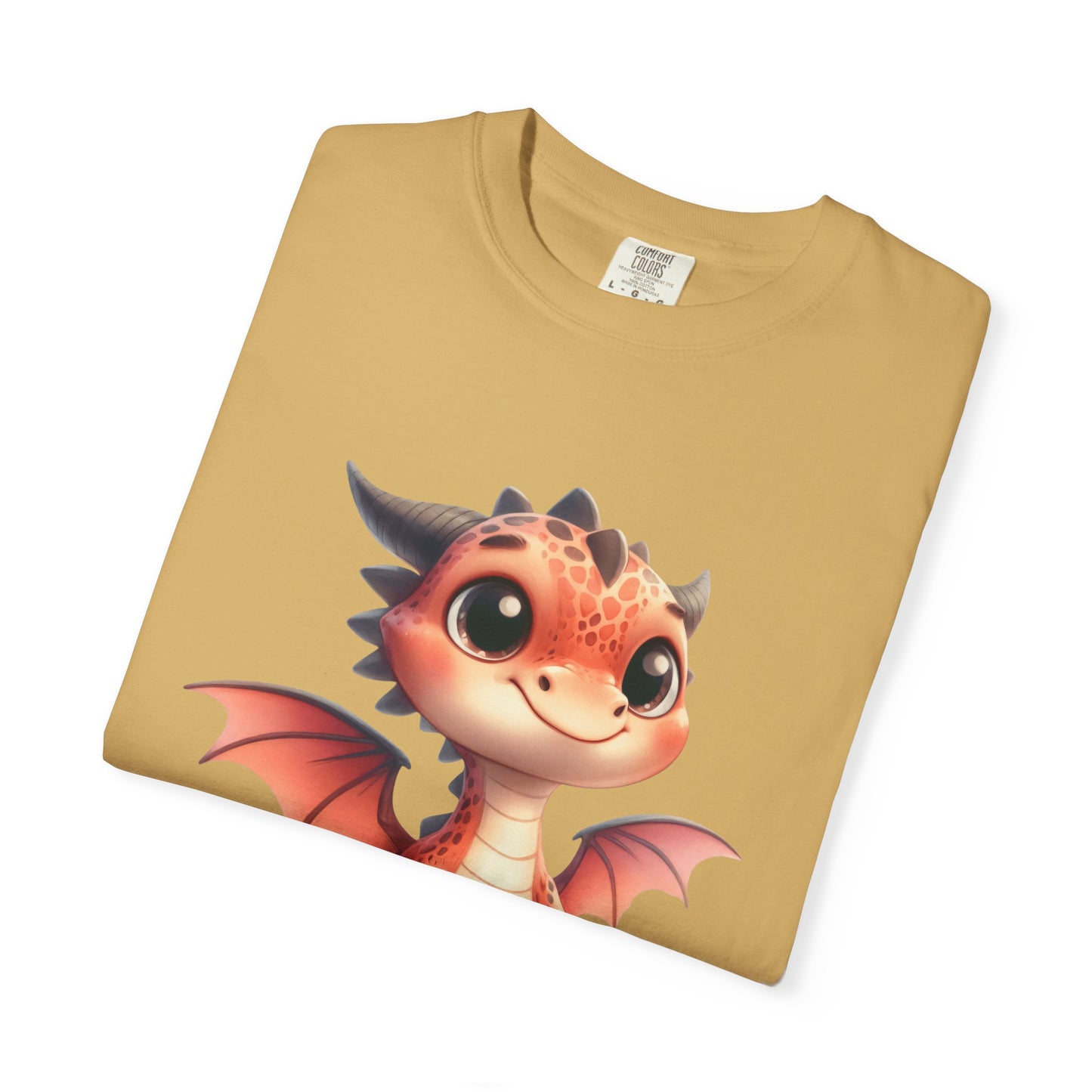 Adorable Dragon Whelp Tee - Soft Cotton T-Shirt with Fantasy Creature tee