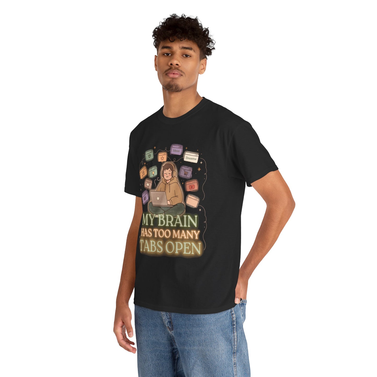 ADHD Night Mode | Neon "2AM Hyperfixation" Aesthetic Tee