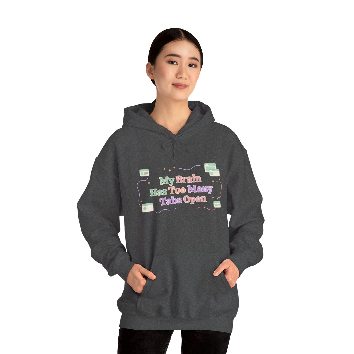 ADHD Hyperfixation Mode | Retro "Locked In" Aesthetic Hoodie
