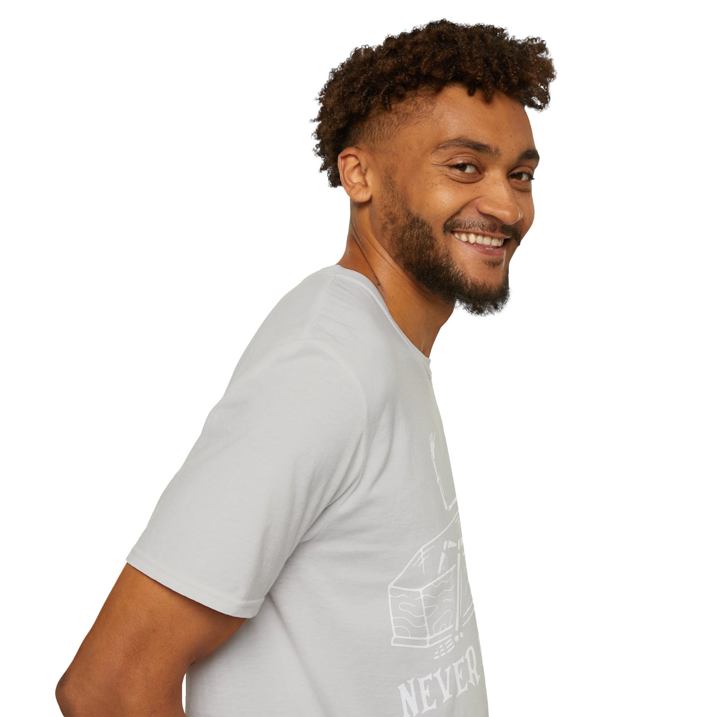Never Better Skeleton Coffin T‑Shirt – Dark Humor Goth Tee for the Delightfully Dead Inside
