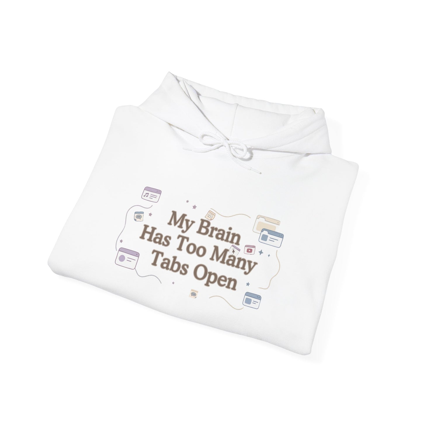 ADHD Minimalist Brain | Oversized Aesthetic Hoodie