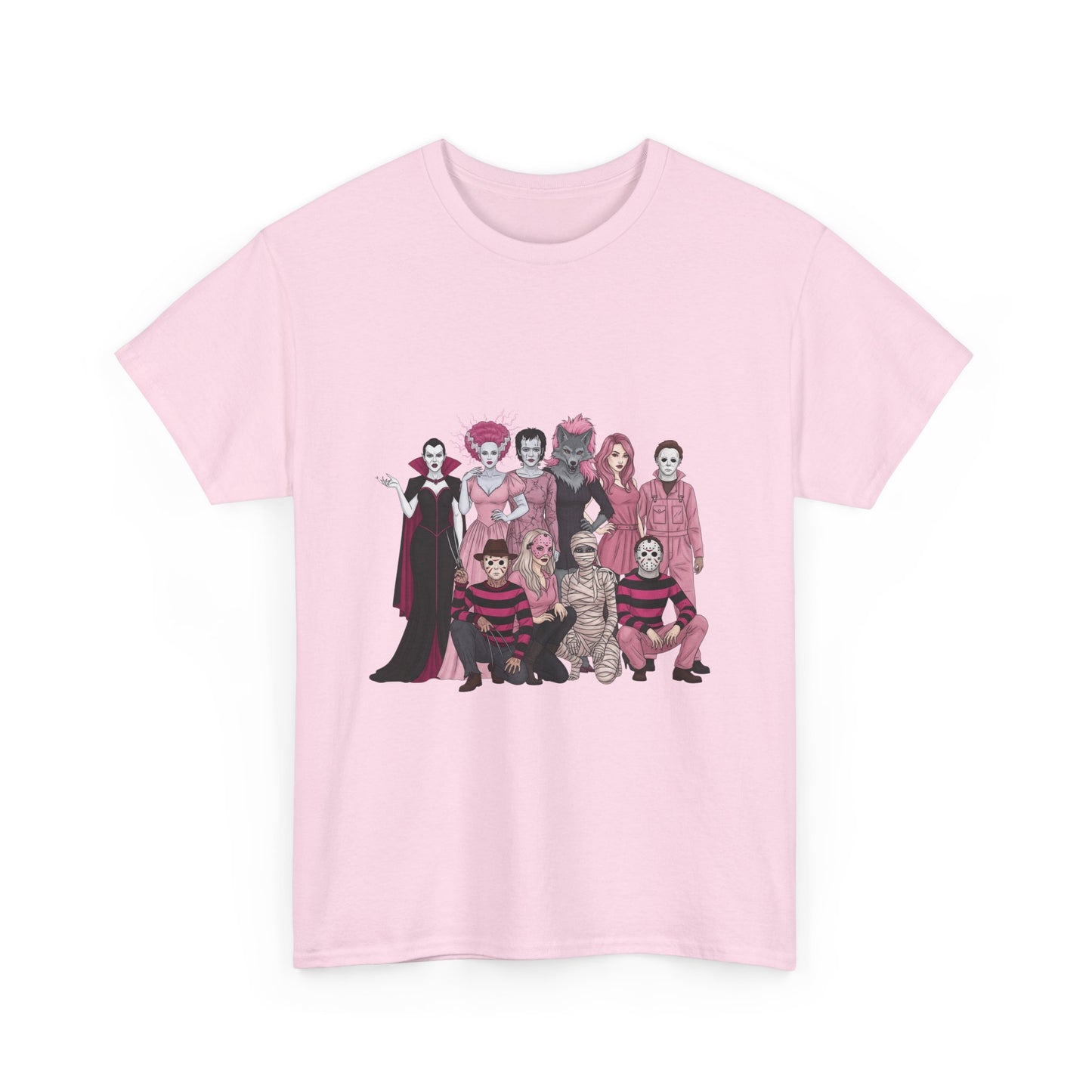 Horror Warriors in Pink Shirt  Unisex Tee - Breast Cancer Awareness Month