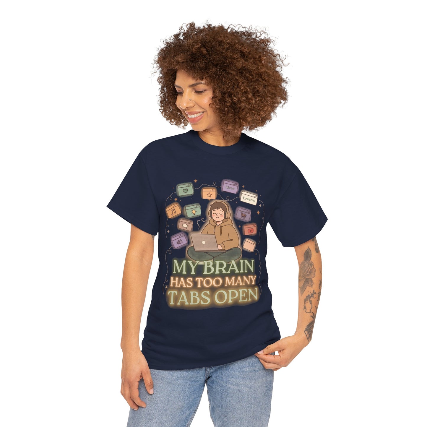 ADHD Night Mode | Neon "2AM Hyperfixation" Aesthetic Tee