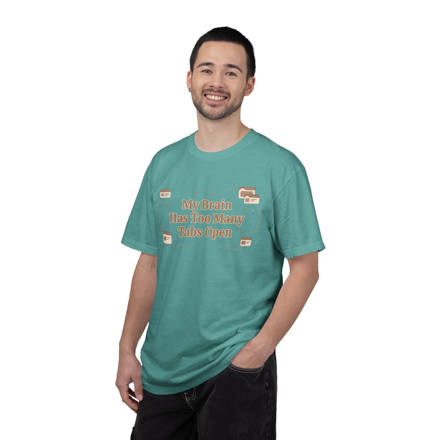 The "Too Many Tabs" ADHD Aesthetic Comfort Tee