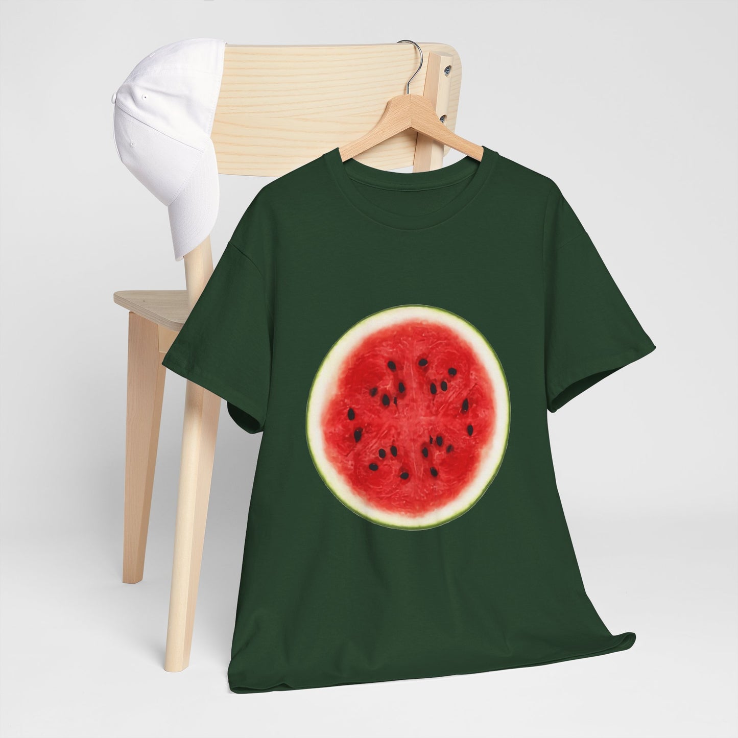 Watermelon Slice Graphic T-Shirt | Funny "One in a Melon" Tee | Easy Lazy Halloween Costume | Unisex Summer Top