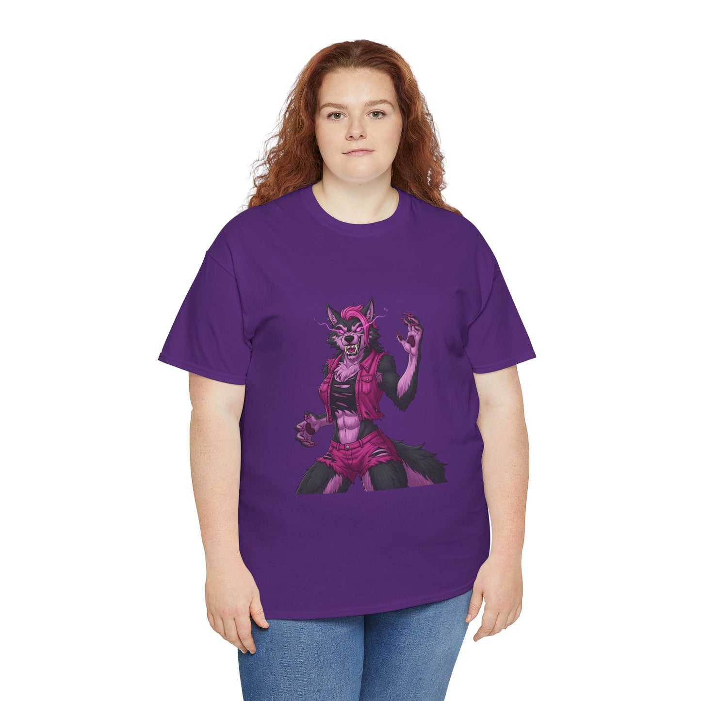 Fierce Werewolf Fights Cancer Tee