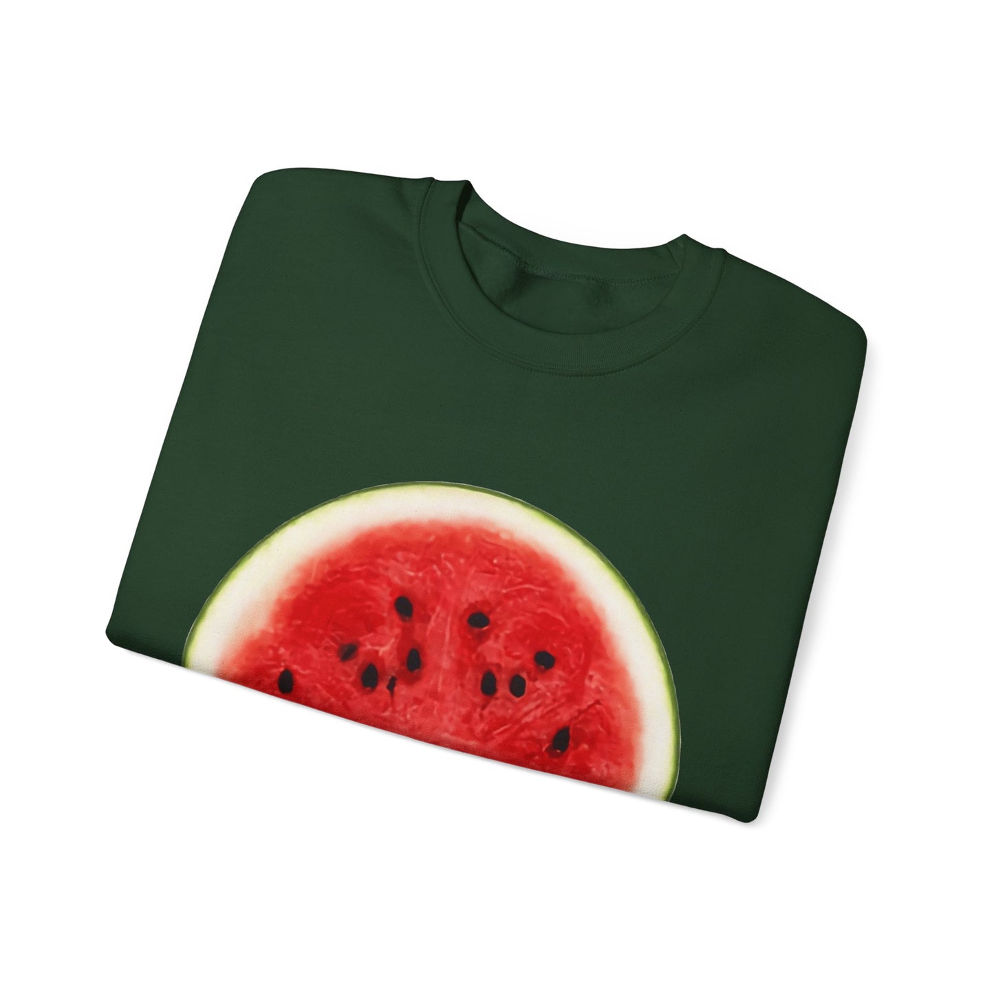 Whimsical Watermelon Lazy Halloween Costume | Unique Unisex Sweatshirt