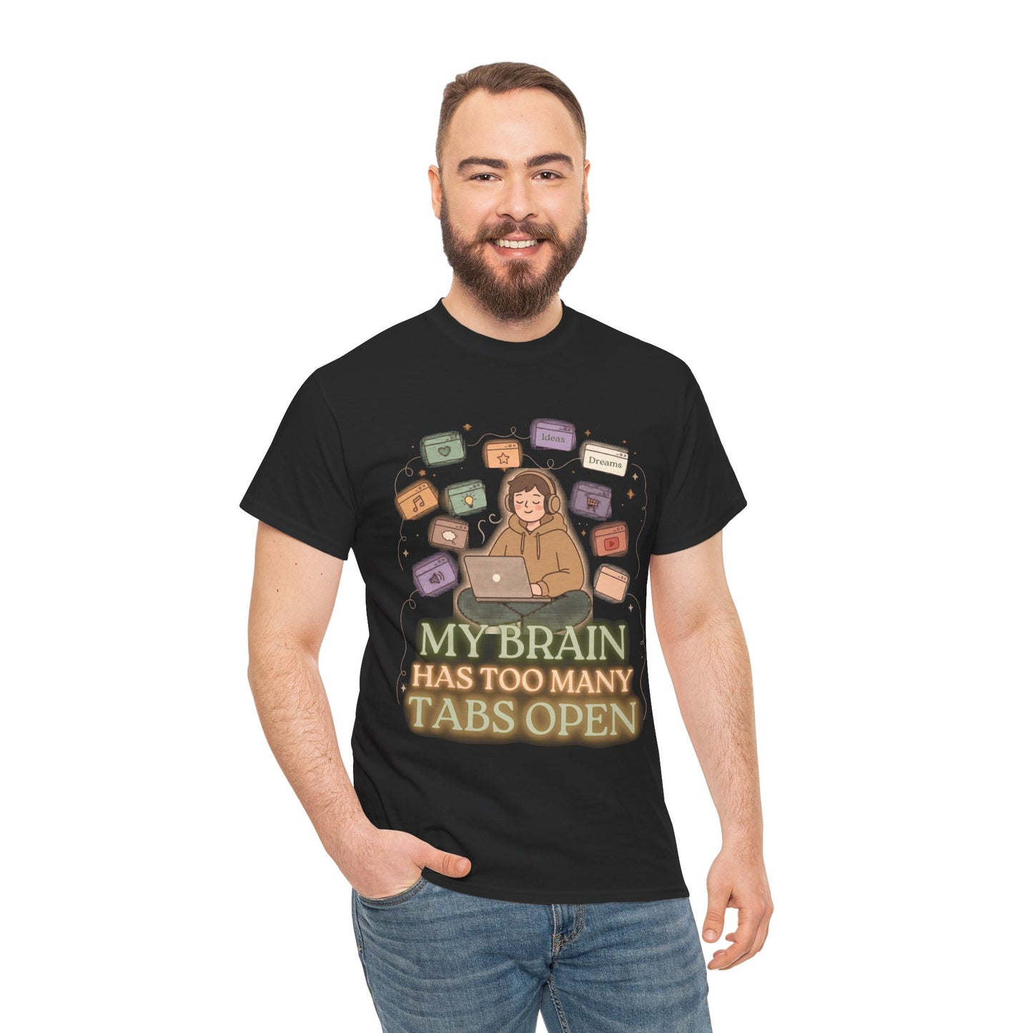 ADHD Night Mode | Neon "2AM Hyperfixation" Aesthetic Tee
