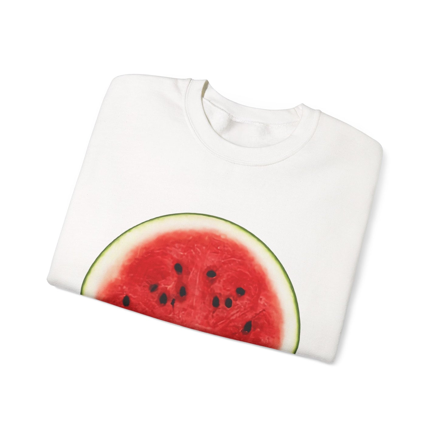 Whimsical Watermelon Lazy Halloween Costume | Unique Unisex Sweatshirt