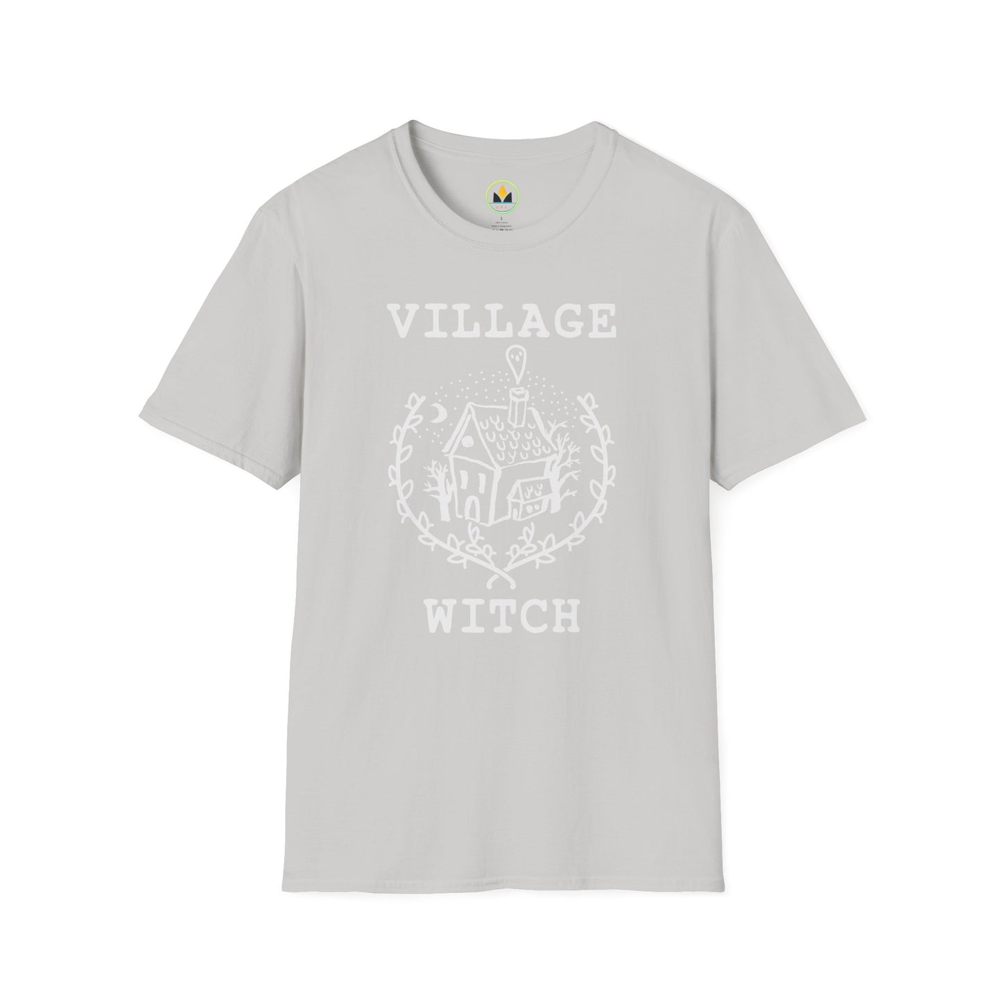 Village Witch Cottagecore T‑Shirt – Cozy Haunted Cottage Graphic for Everyday Magic