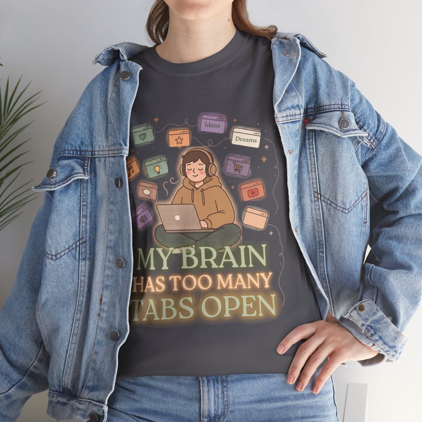 ADHD Night Mode | Neon "2AM Hyperfixation" Aesthetic Tee