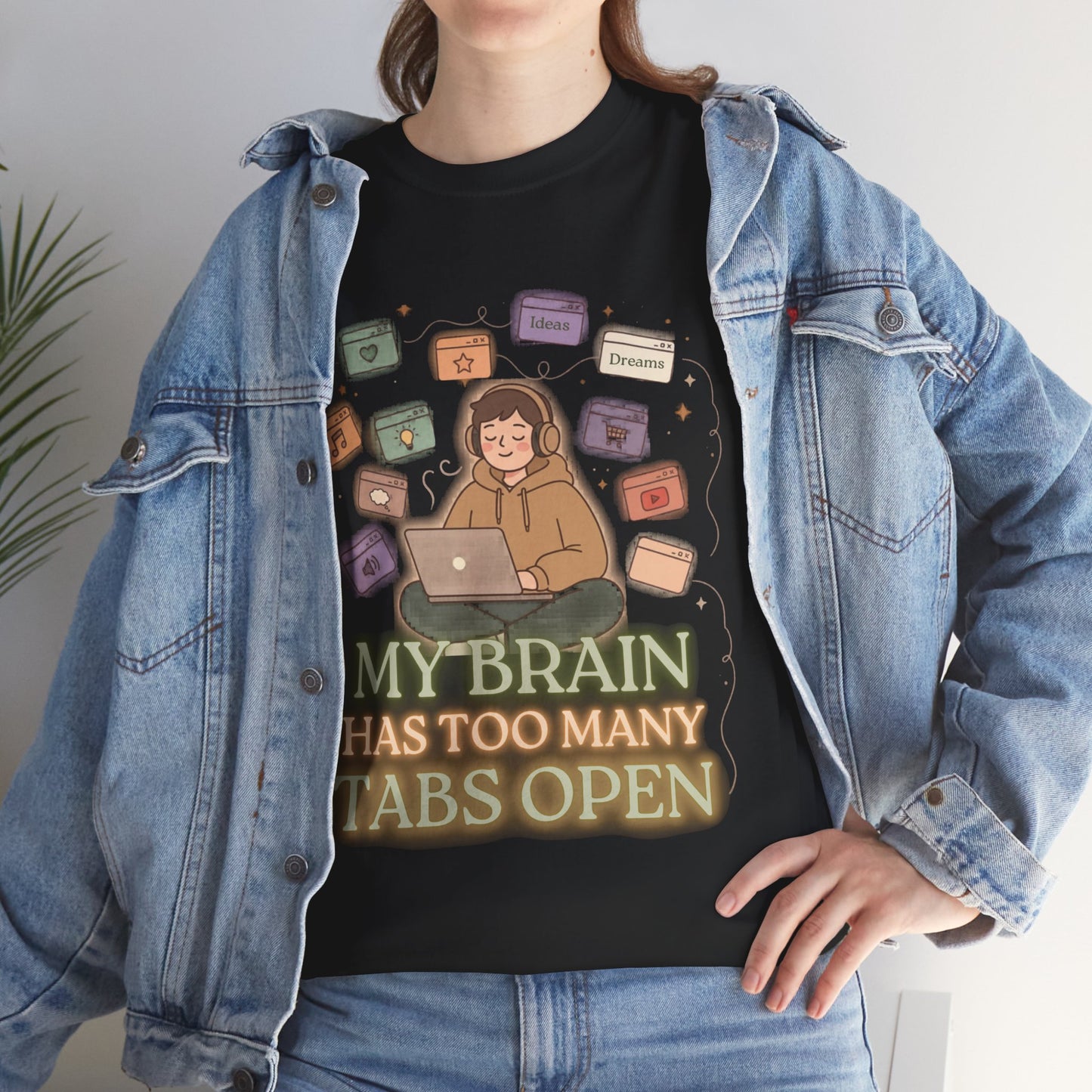 ADHD Night Mode | Neon "2AM Hyperfixation" Aesthetic Tee