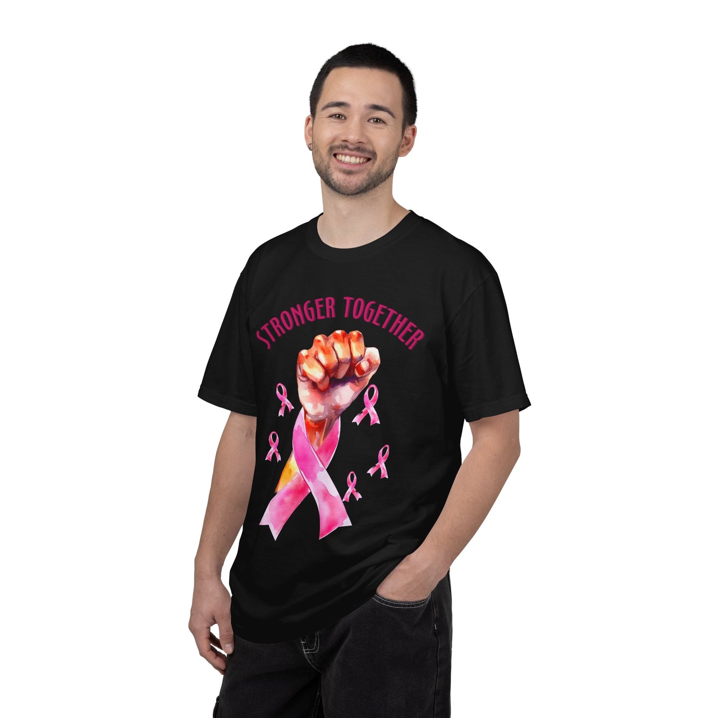 Empower Unity: Breast Cancer "Stronger Together" Comfort Colors Tee