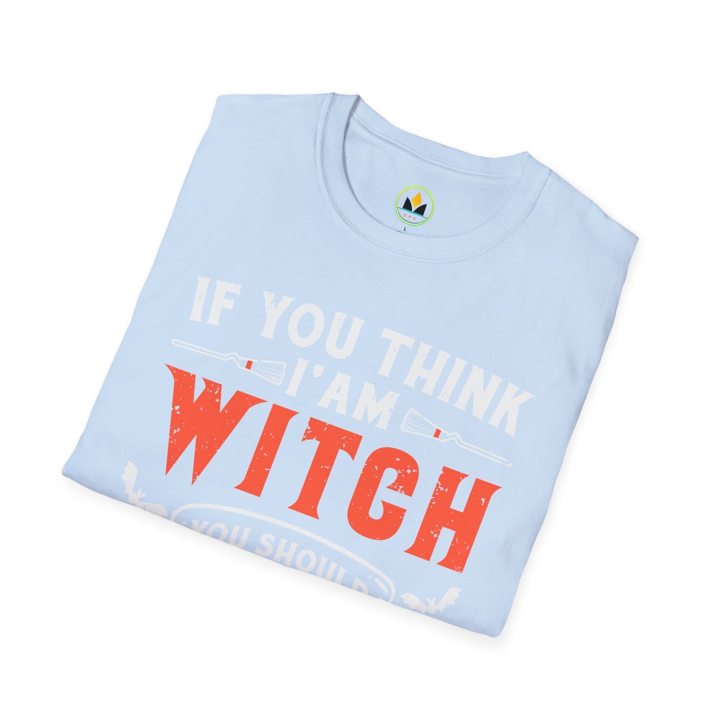 Humorous Witch Sister Halloween Unique Spooky Season Softstyle T-Shirt