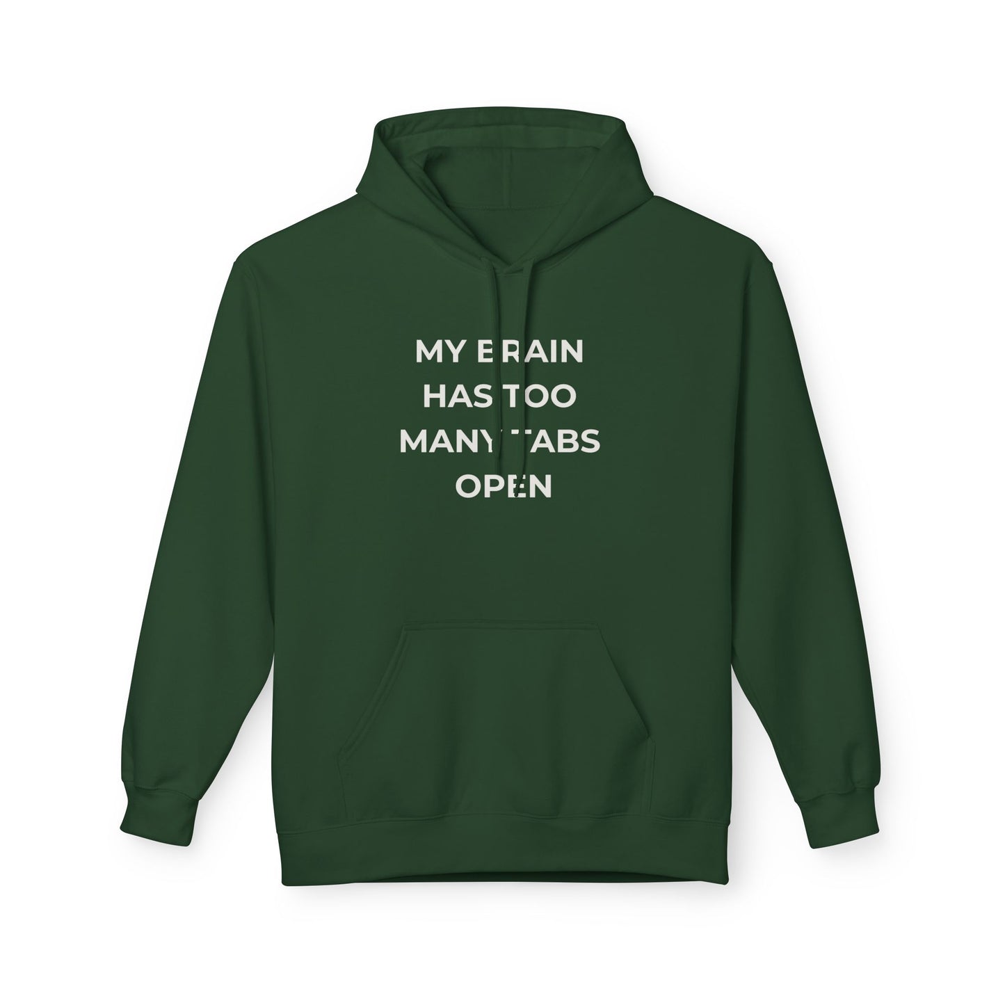 My Brain Has Too Many Tabs Open Hoodie | Funny ADHD Gift | Cozy Lofi Pullover