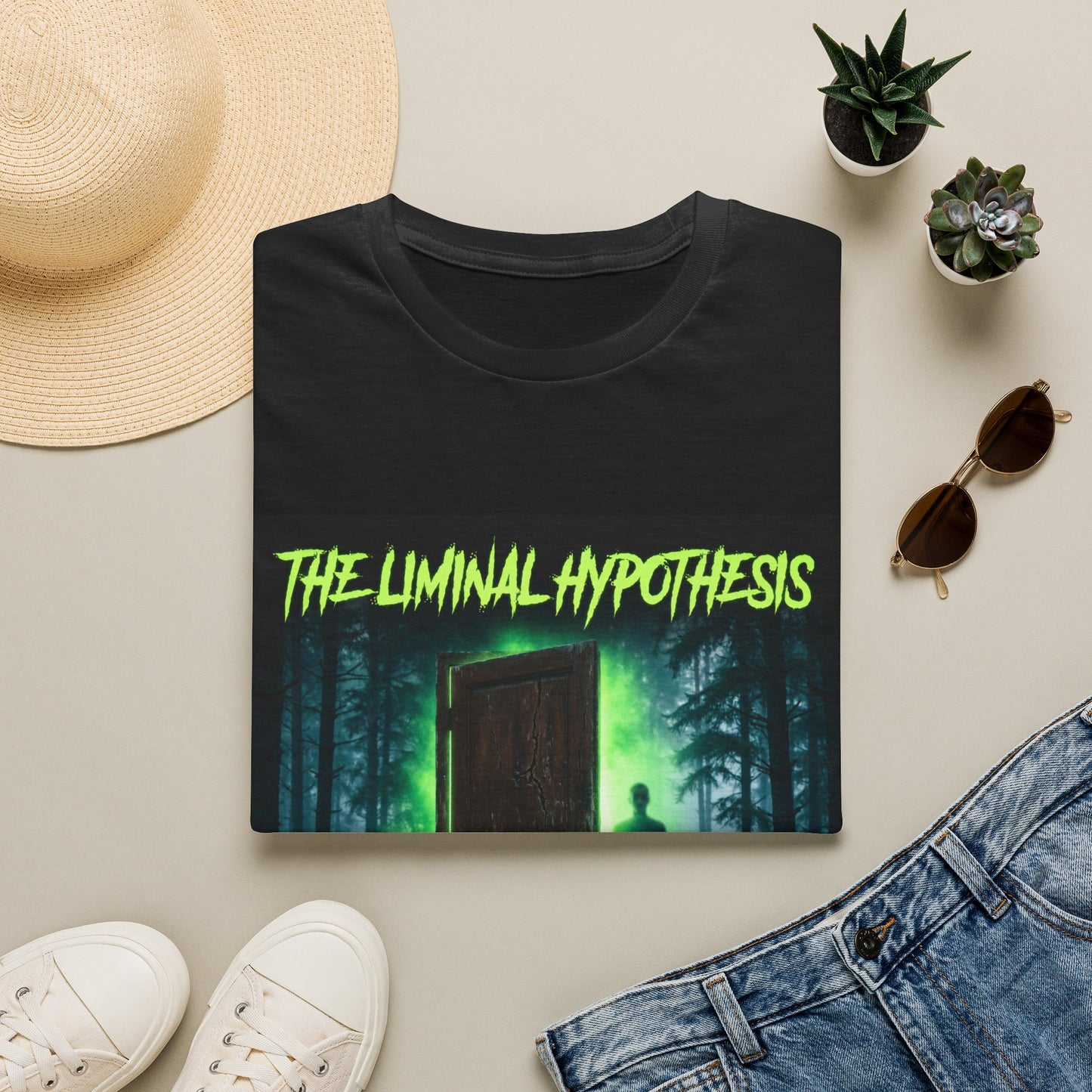 The Liminal Hypothesis: Unexplained Phenomena Graphic T-Shirt