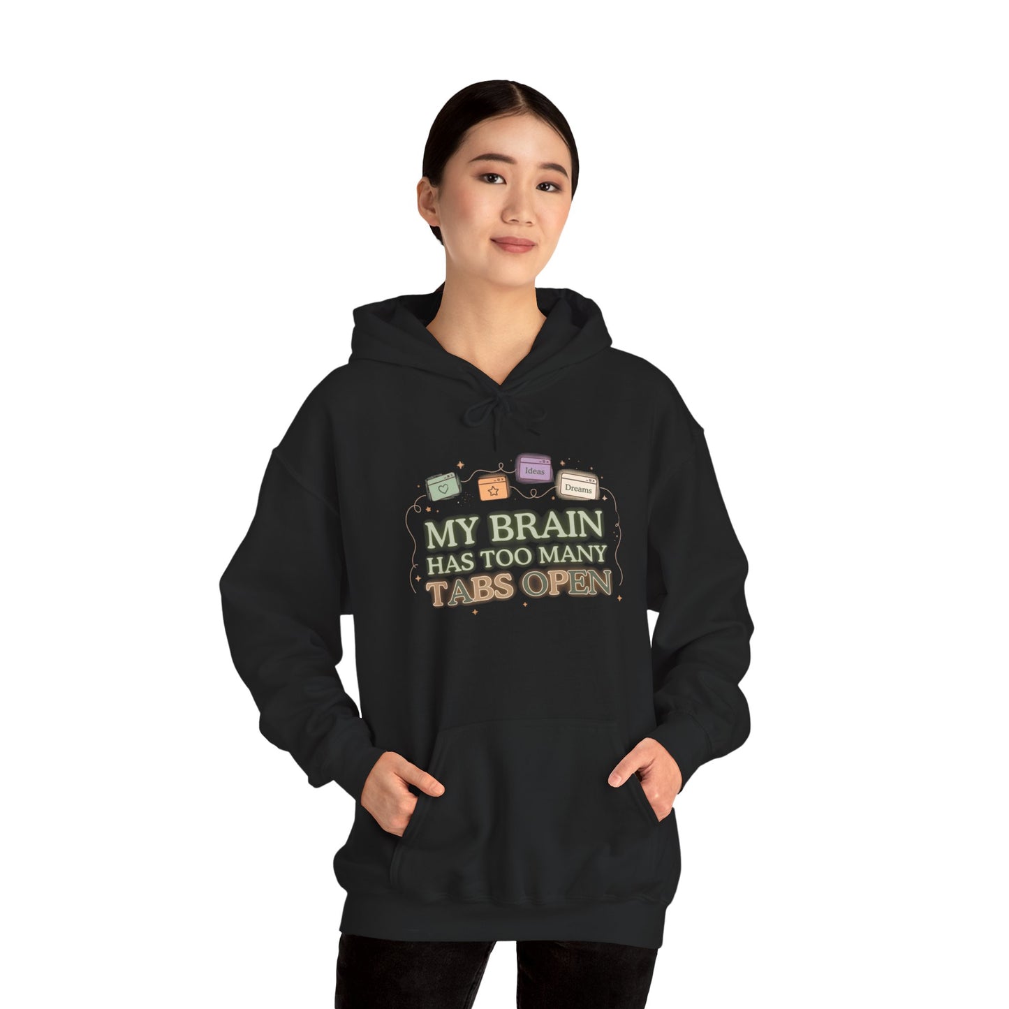 ADHD Hyper-fixation Mode | Retro Aesthetic  Hoodie