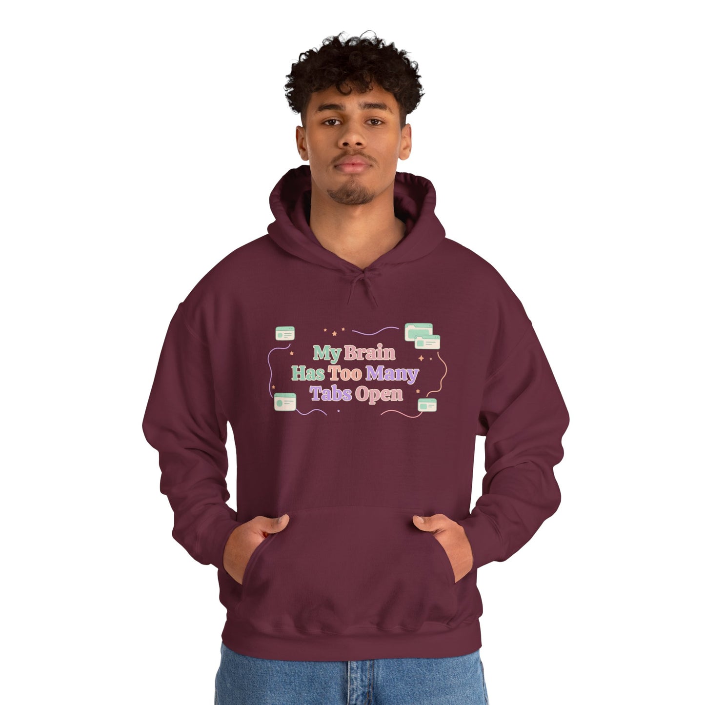 ADHD Hyperfixation Mode | Retro "Locked In" Aesthetic Hoodie