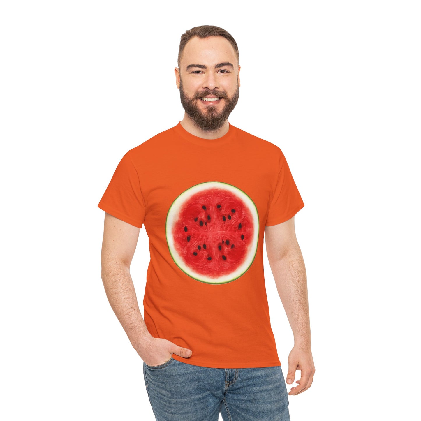Watermelon Slice Graphic T-Shirt | Funny "One in a Melon" Tee | Easy Lazy Halloween Costume | Unisex Summer Top
