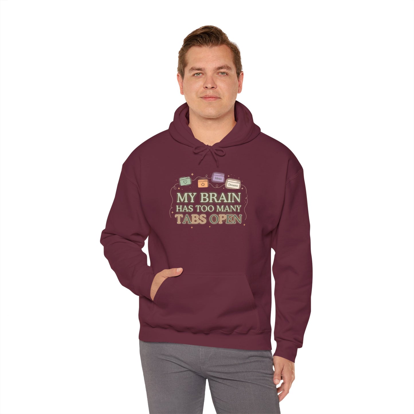ADHD Hyper-fixation Mode | Retro Aesthetic  Hoodie