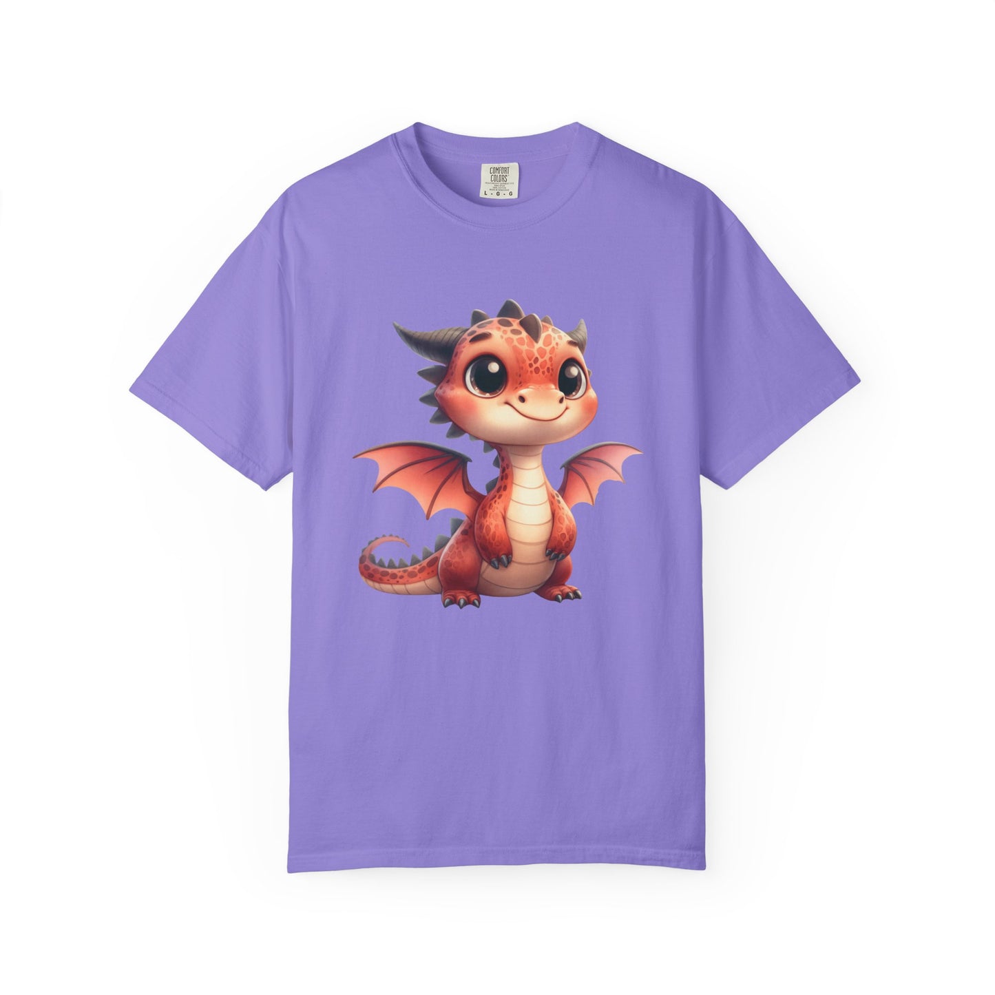 Adorable Dragon Whelp Tee - Soft Cotton T-Shirt with Fantasy Creature tee
