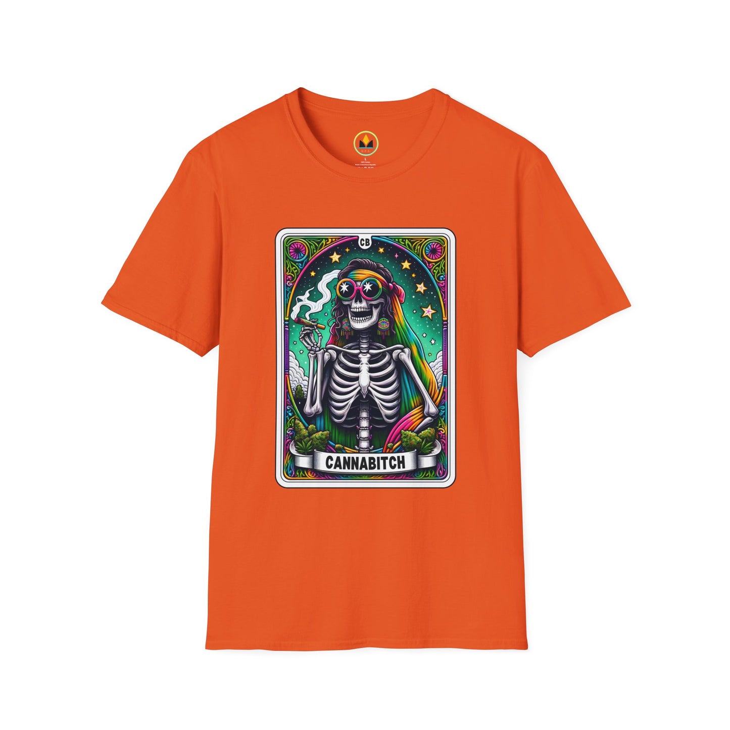 Cannabitch - Unique Spooky Halloween T-Shirt with a Twist