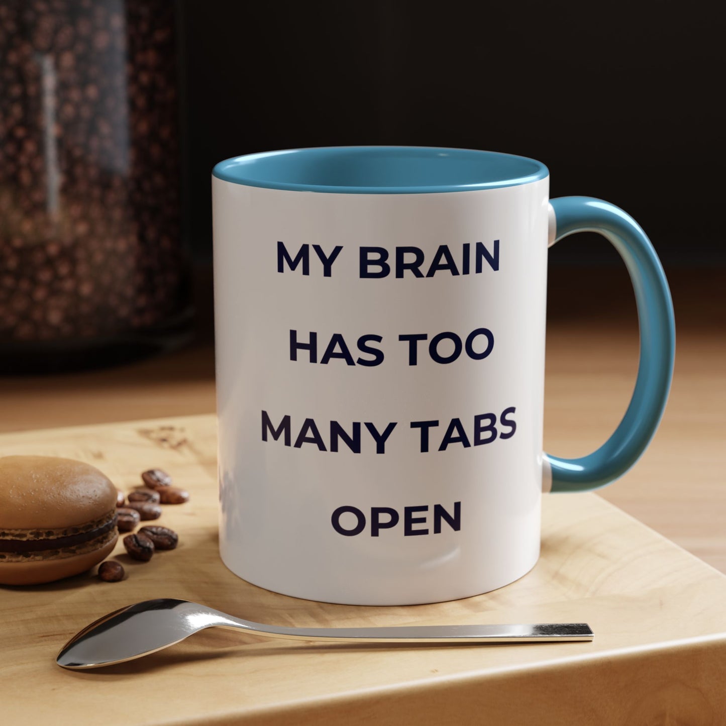 My Brain Has Too Many Tabs Open Mug | Funny ADHD Gift | Lofi Office Coffee Cup (11oz)