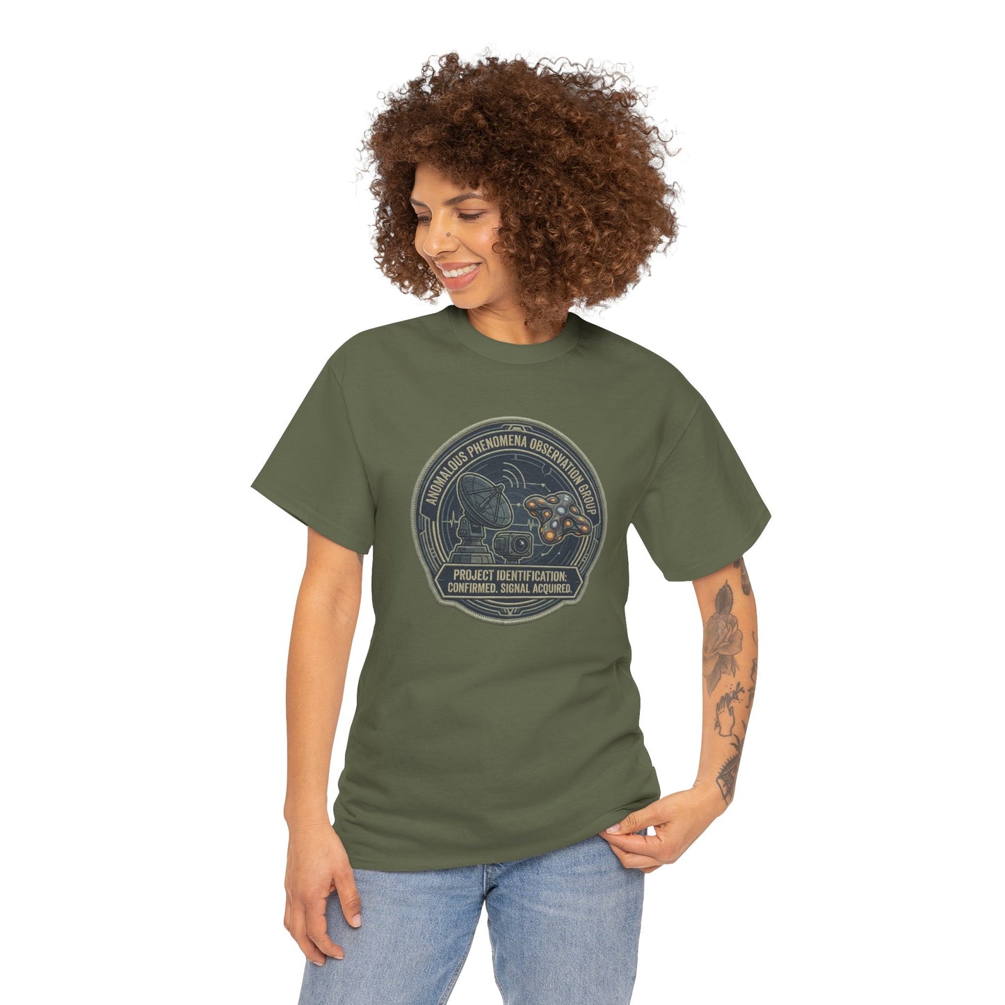 UAP Tracking Array: Classified Sensor Data Graphic Tee