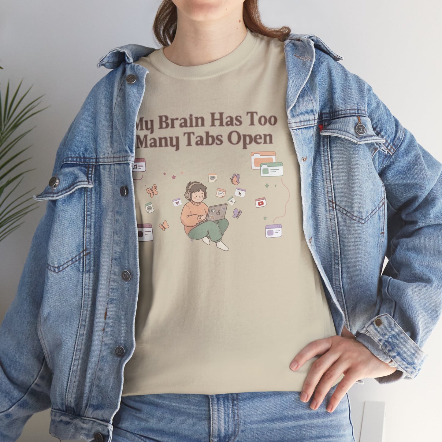 Hyper-Focus Mode: ENGAGED 🎧 The 'Brain Has Too Many Tabs Open' Neurospicy Tee