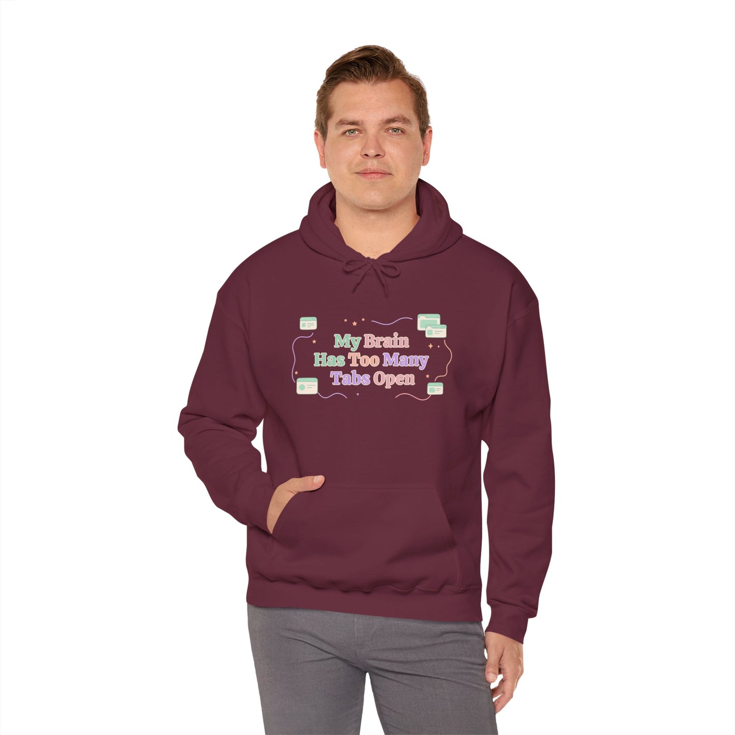 ADHD Hyperfixation Mode | Retro "Locked In" Aesthetic Hoodie