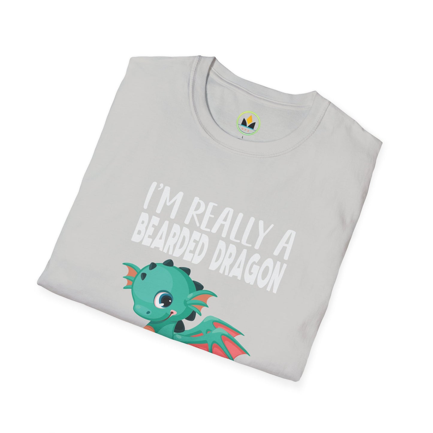 I’m Really a Bearded Dragon in a Human Costume – Cute Halloween Reptile Lover T‑Shirt