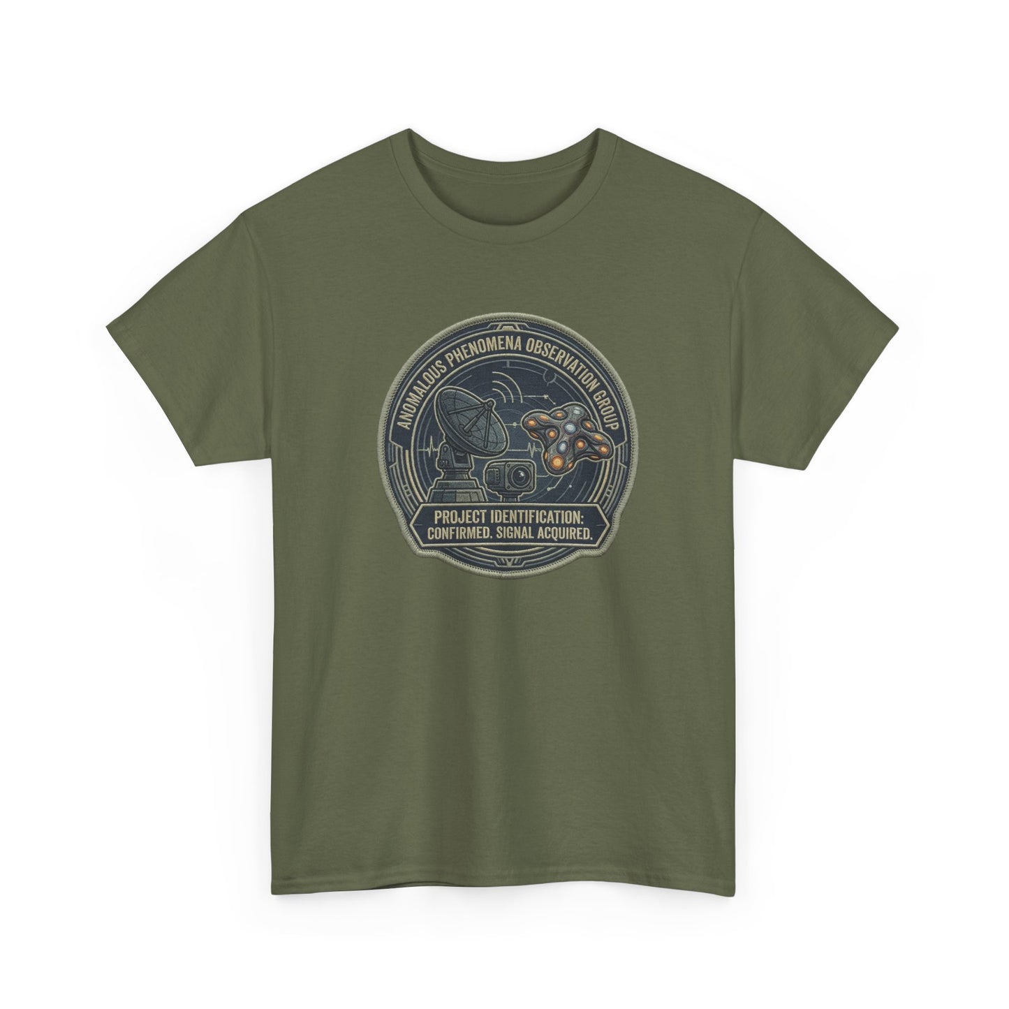 UAP Tracking Array: Classified Sensor Data Graphic Tee