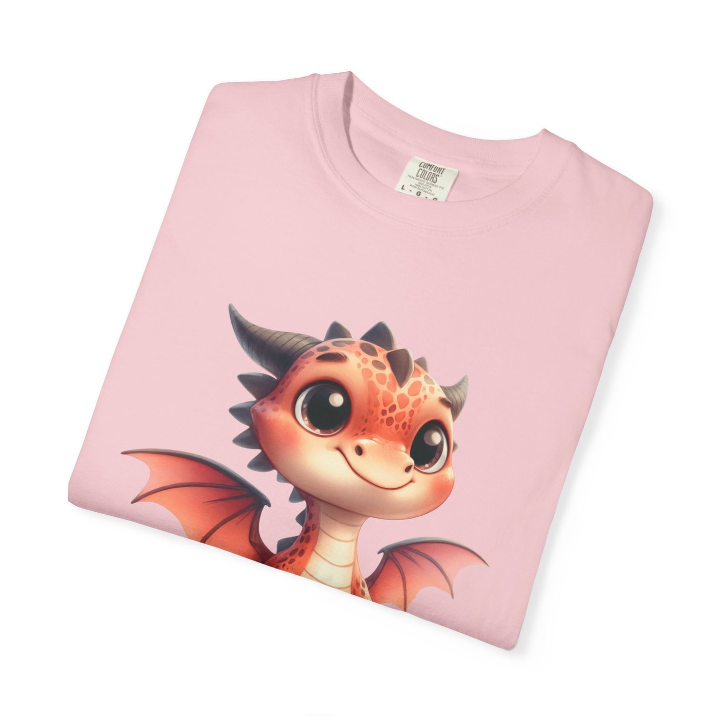 Adorable Dragon Whelp Tee - Soft Cotton T-Shirt with Fantasy Creature tee