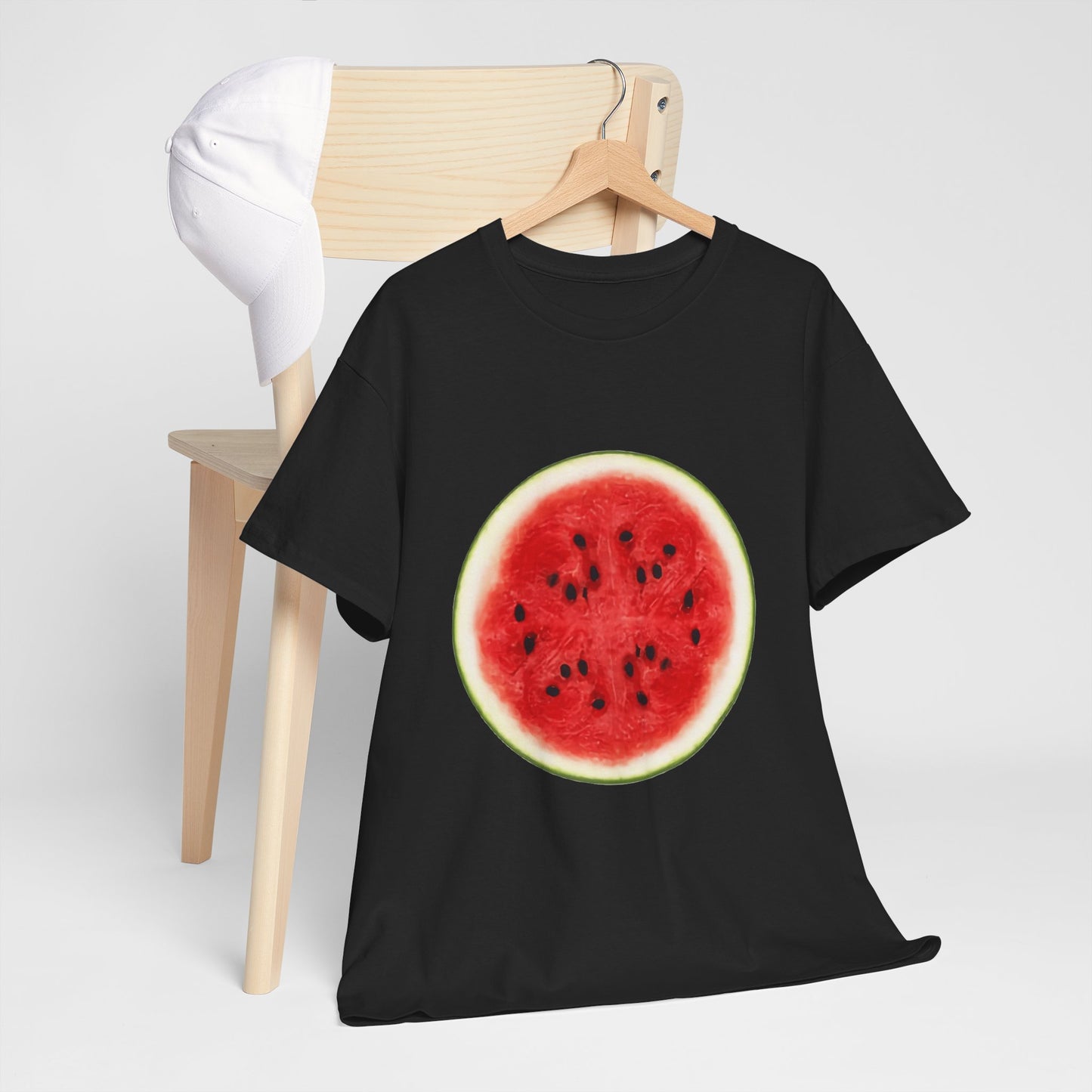 Watermelon Slice Graphic T-Shirt | Funny "One in a Melon" Tee | Easy Lazy Halloween Costume | Unisex Summer Top