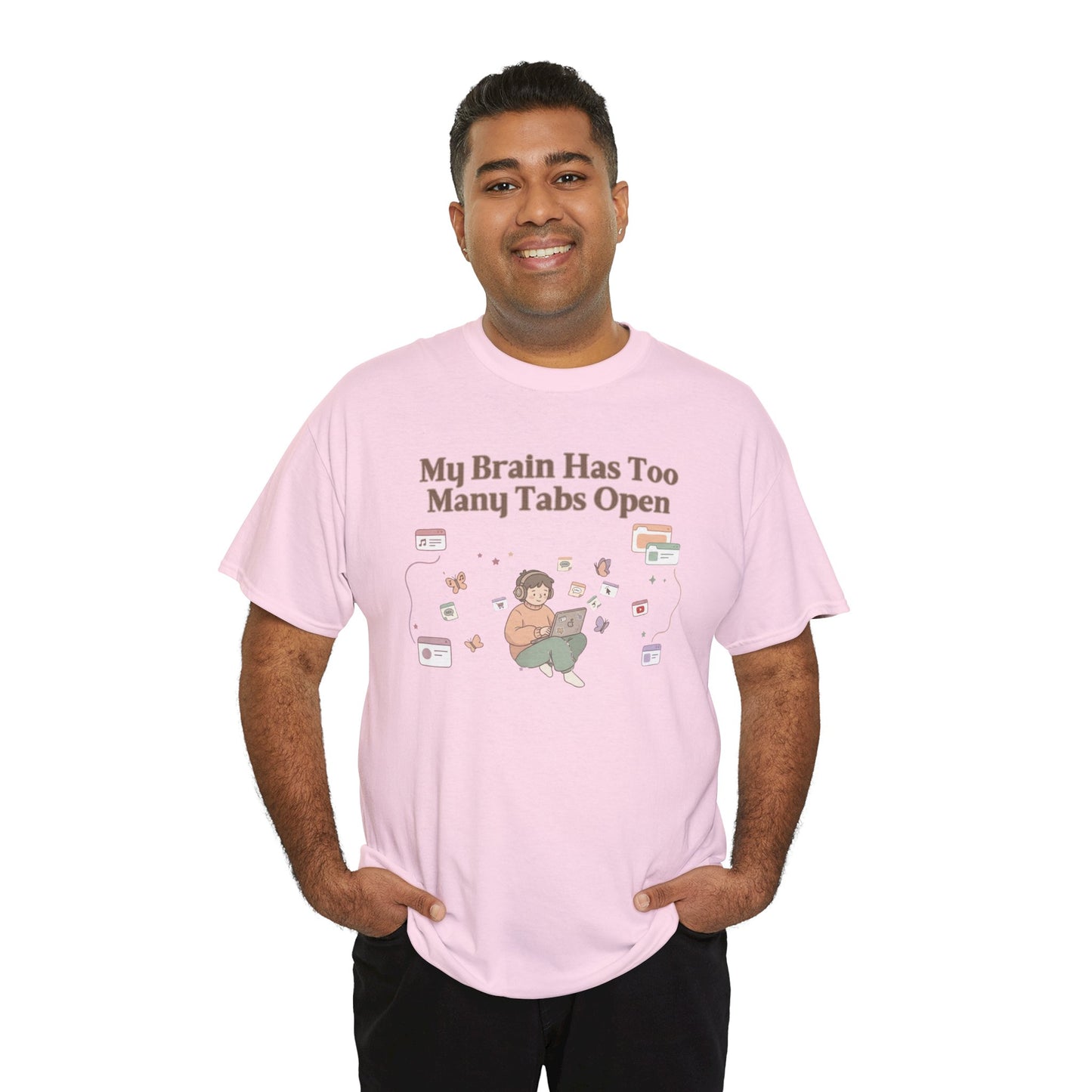 Hyper-Focus Mode: ENGAGED 🎧 The 'Brain Has Too Many Tabs Open' Neurospicy Tee