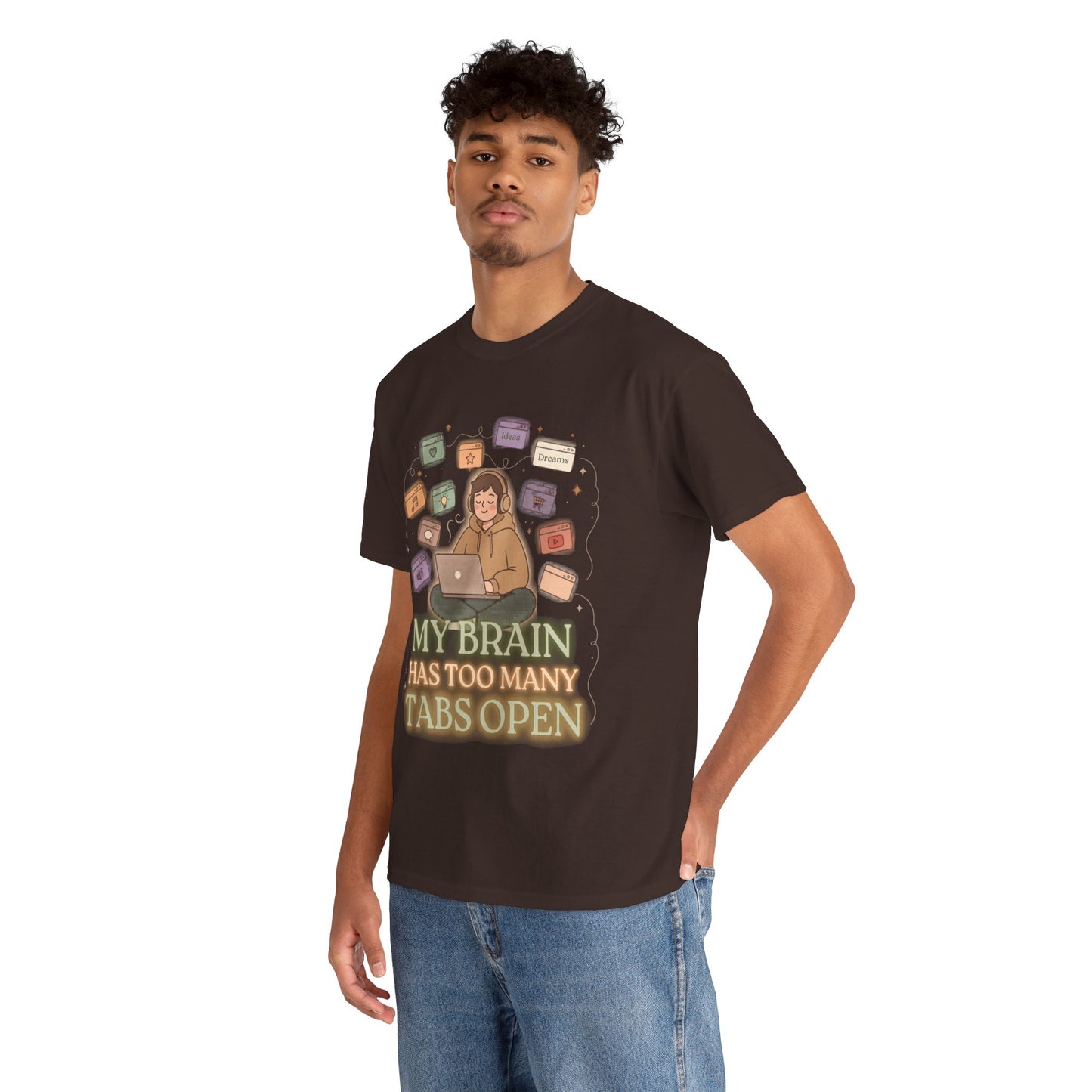 ADHD Night Mode | Neon "2AM Hyperfixation" Aesthetic Tee