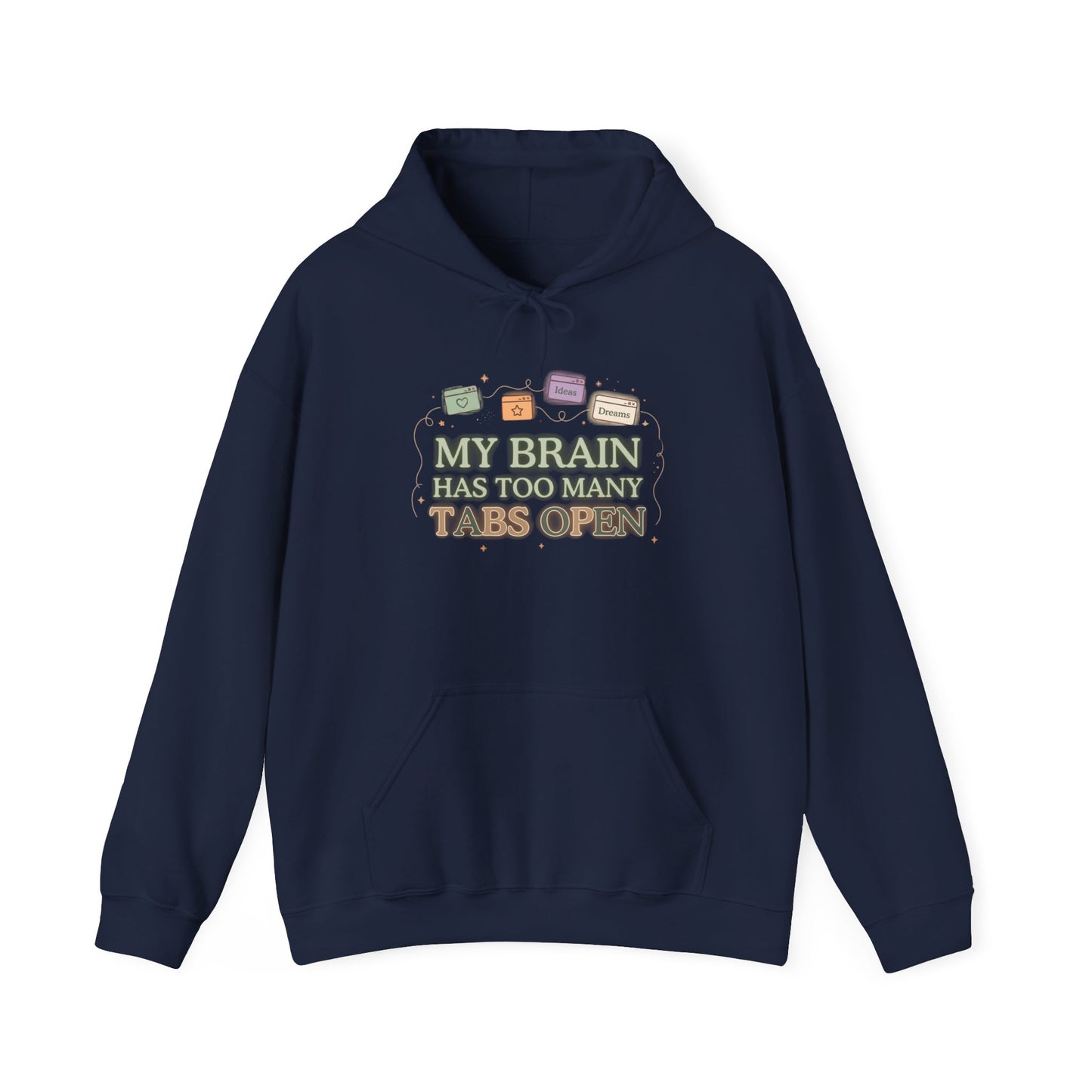 ADHD Hyper-fixation Mode | Retro Aesthetic  Hoodie