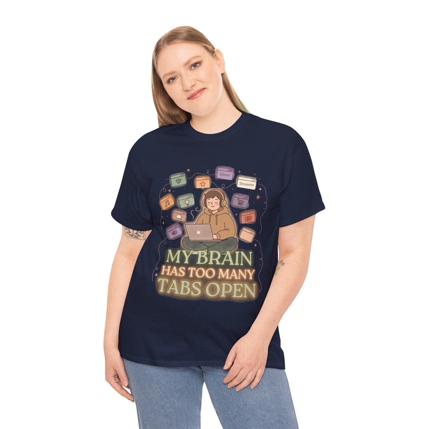 ADHD Night Mode | Neon "2AM Hyperfixation" Aesthetic Tee