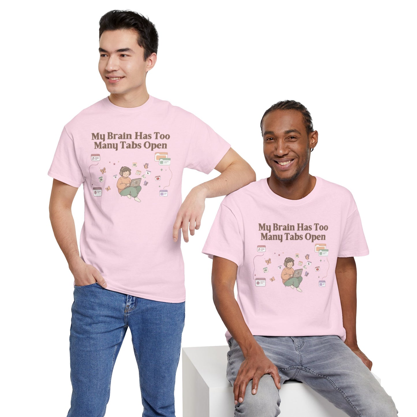 Hyper-Focus Mode: ENGAGED 🎧 The 'Brain Has Too Many Tabs Open' Neurospicy Tee